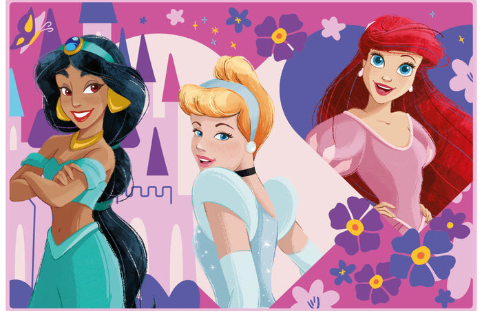 Disney Hercegnők mintás fürdőszobai kilépő 80 x 120 cm