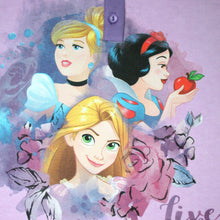 Lila Disney hercegnős téli gyerek pizsama 98-as méretben
