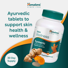 Himalaya Skin Wellness Turmeric 60 tablets food supplement bottle