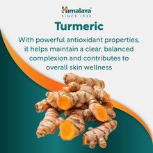 Himalaya Skin Wellness Turmeric 60 tablets food supplement bottle