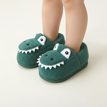 Kék dinoszauruszos gyerekpapucs