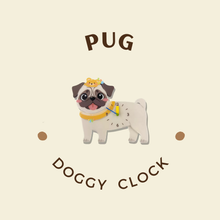 Dachshund-shaped acrylic wall clock for playful dog lover home decor