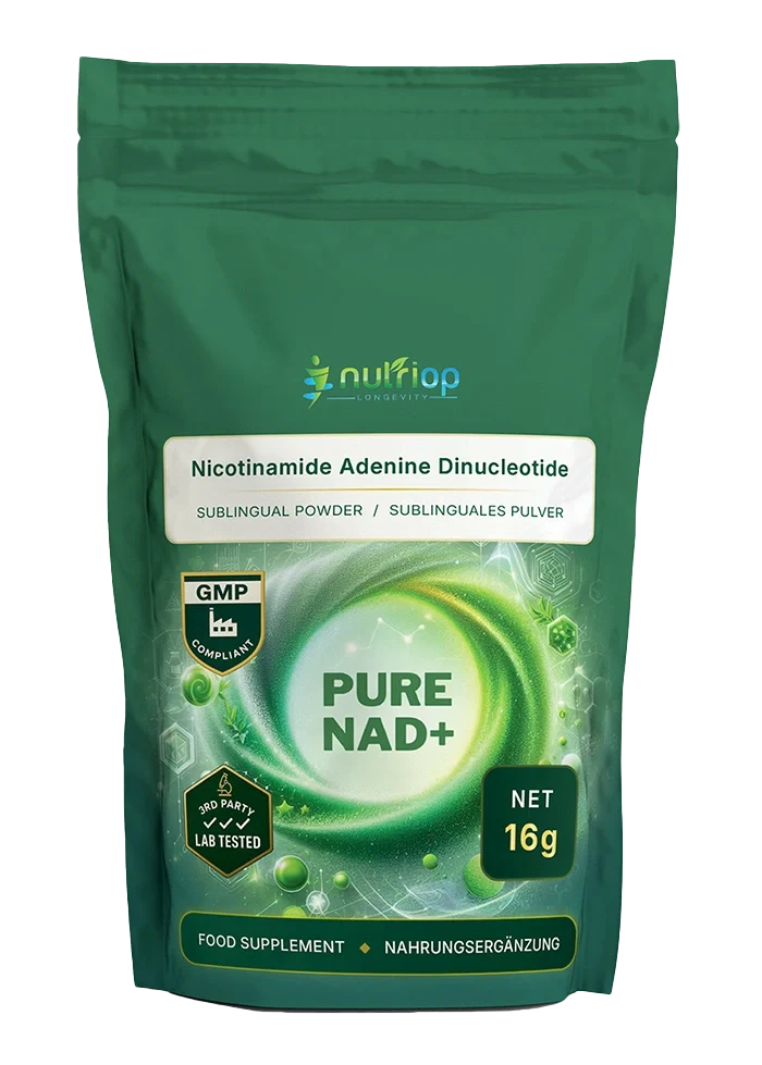 Nutriop® Pure NAD+ Sublingual Powder - Direct Cellular Fuel (16g)-0