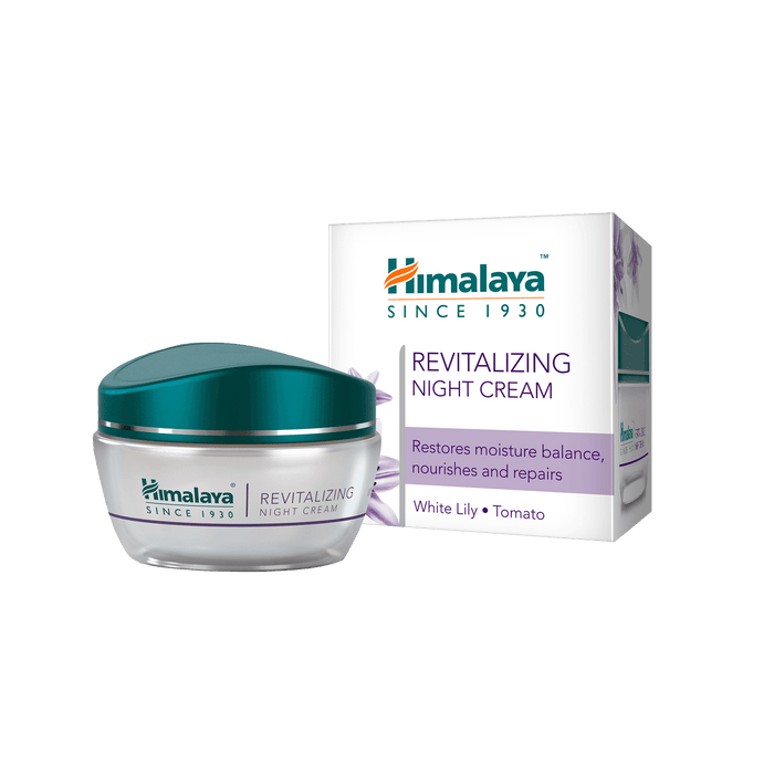 Himalaya Revitalizing Night Cream 50g jar for normal to dry skin
