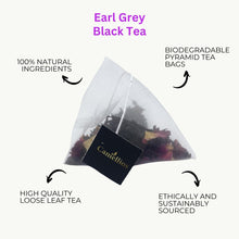 Earl Grey fekete tea piramisfilteres kiszerelésben