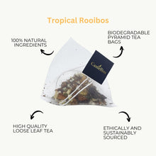 Trópusi rooibos tea piramisfilteres kiszerelésben