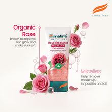 Himalaya Rose Radiance Micellar Face Wash 150ml tube