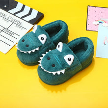Kék dinoszauruszos gyerekpapucs