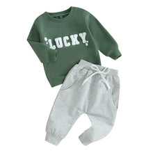 Gyerek melegítőszett Lucky felirattal