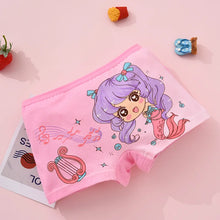 Girls Mermaid Cotton Boxer Pack 4 Pcs – Ages 2–10-1