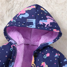 Girls Hooded Velvet Winter Coat – Ages 3–7-2