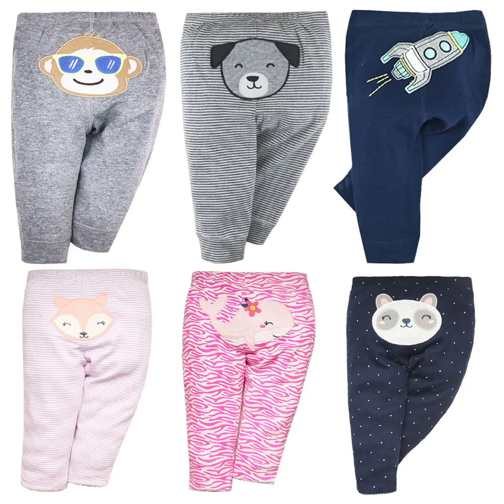 3 darabos gyerek leggings szett rajzfilmfigurás részletekkel