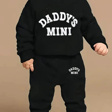 Fekete Daddy Mini kétrészes baba szett