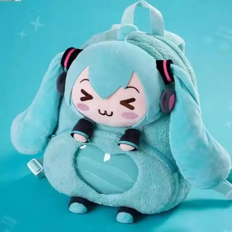 Hatsune Miku plüss hátizsák