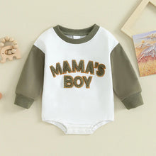 Baba pulóver bodyzáródással és Mama's Boy felirattal