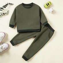 Pants and Sweatshirt Set in Cotton-10