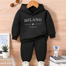 Baby Boys Fleece Hoodie Set – Ages 6M–3Y-0
