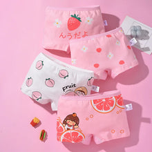Girls Mermaid Cotton Boxer Pack 4 Pcs – Ages 2–10-7