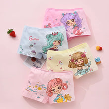 Girls Mermaid Cotton Boxer Pack 4 Pcs – Ages 2–10-5