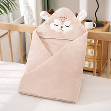Baby Hooded Animal Bath Towel – Newborn-2