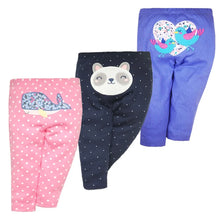 3 darabos gyerek leggings szett rajzfilmfigurás részletekkel