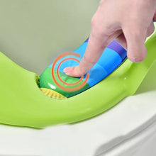 Gyermek WC-szűkítő békás mintával