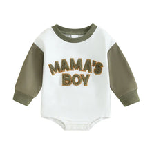 Baba pulóver bodyzáródással és Mama's Boy felirattal