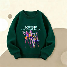 KPop ihletésű rózsaszín gyerek pulóver