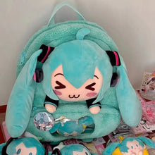 Hatsune Miku plüss hátizsák