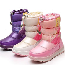 Kids Warm Winter Snow Boots – Ages 3–12-0
