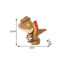 Ujjra csíptethető interaktív dinoszaurusz játék