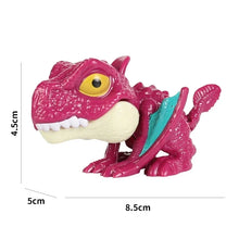 Ujjra csíptethető interaktív dinoszaurusz játék