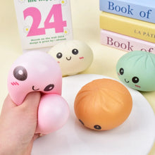 Zöld gombóc formájú squishy fidget játék