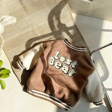 Gyerek varsity dzseki macis mintával
