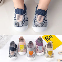 Sötétkék csúszásgátló sneaker zokni gyerekeknek