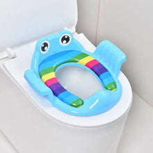 Gyermek WC-szűkítő békás mintával
