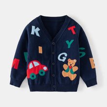 Kids V-Neck Knit Cardigan – Ages 2–6-1