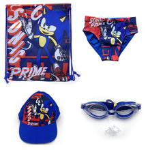 Sonic 4 részes gyerek strand szett