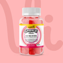 Hair Skin & Nails Gummies - Raspberry Flavour-0