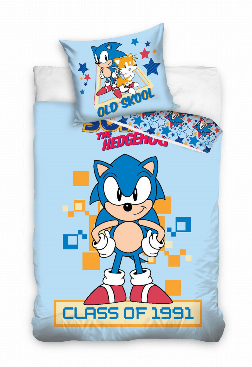 Sonic Old Skool 1991 pamut ágyneműgarnitúra