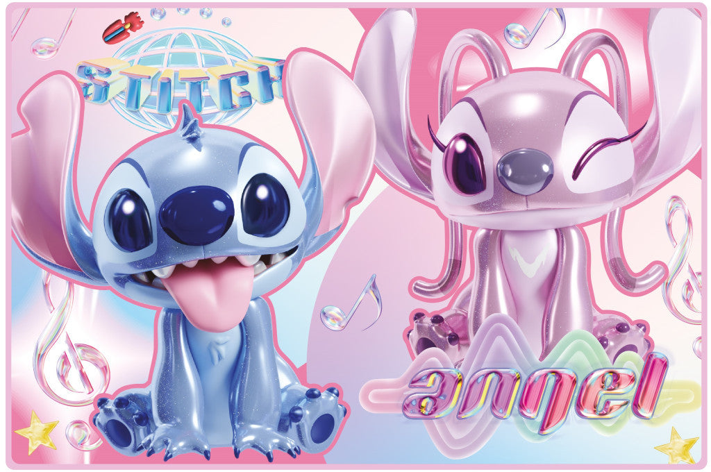 Disney Stitch mintás fürdőszobai kilépő 80 x 120 cm