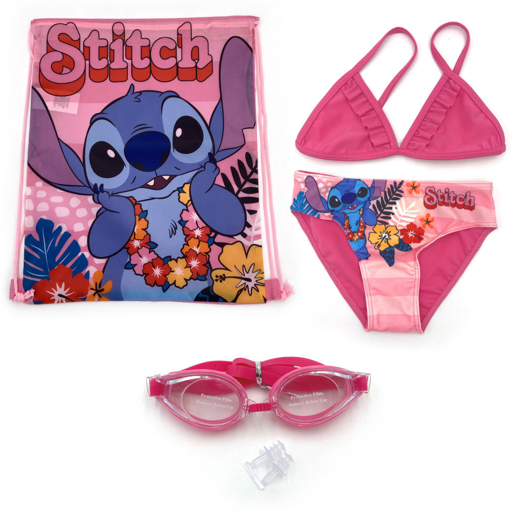 Disney Stitch 3 részes gyerek strand szett