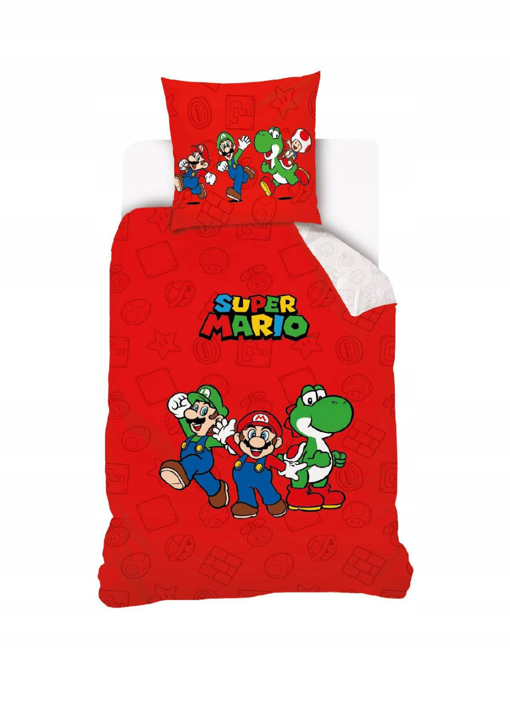 Super Mario mintás ágyneműhuzat garnitúra