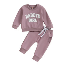 Gyerek melegítőszett „Daddy's Girl” felirattal