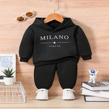 Baby Boys Fleece Hoodie Set – Ages 6M–3Y-5