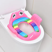 Gyermek WC-szűkítő békás mintával