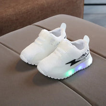 Breathable Sneakers Shoes with Multicolor LED-1