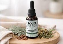 Adult parasite and candida cleanse herbal tincture bottle