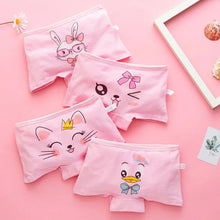 Girls Mermaid Cotton Boxer Pack 4 Pcs – Ages 2–10-8