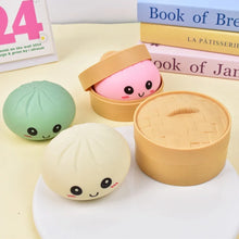 Zöld gombóc formájú squishy fidget játék